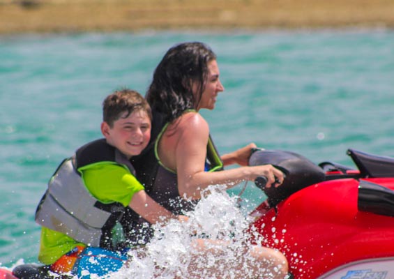 jetski jet ski adventure slider family