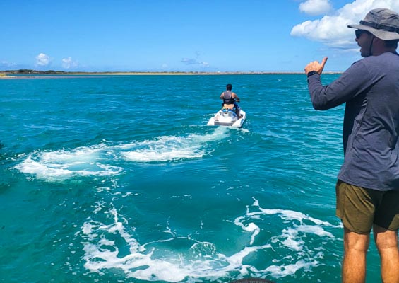 jetski jet ski adventure slider