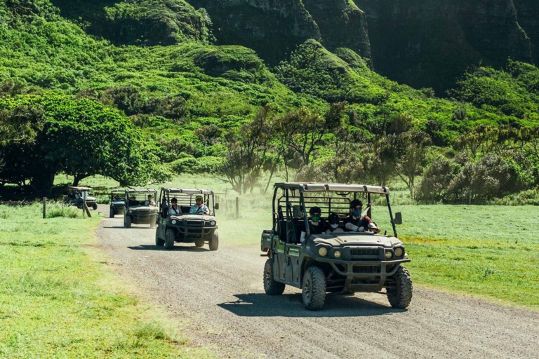 kualoa jurassic valley utv ride drive your own