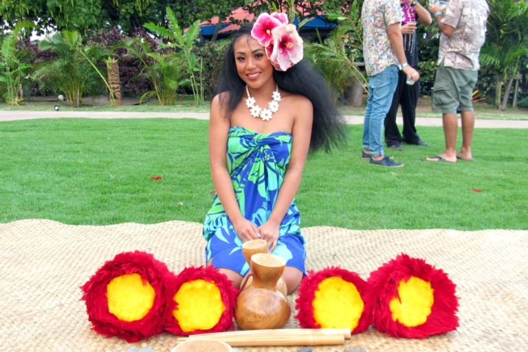 oahu activities aloha kai luau beautiful flower 