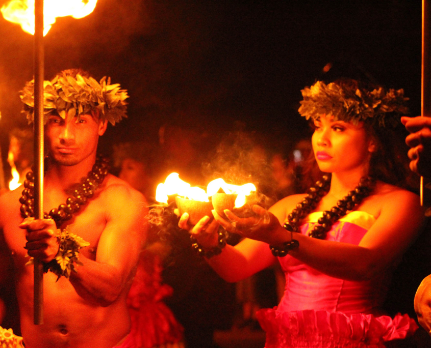 oahu activities aloha kai luau fire dance
