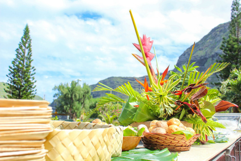 oahu activities aloha kai luau food decor