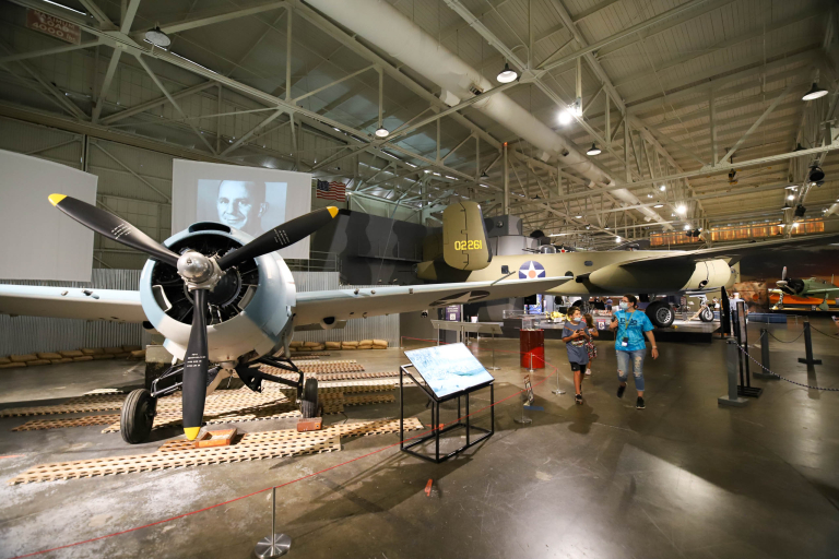 pearl harbor aviation museum wildcat fighter visitors