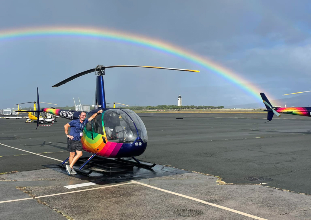 rainbowhelicopters royal crown of oahu another beautiful day slide