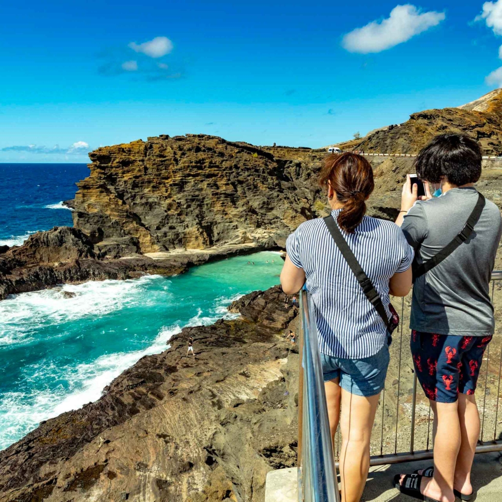 south oahu hanola blowhole overlook