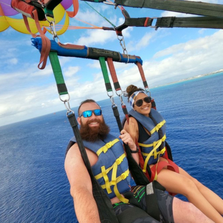 xtremeparasail extreme parasailing experience parasailing couple