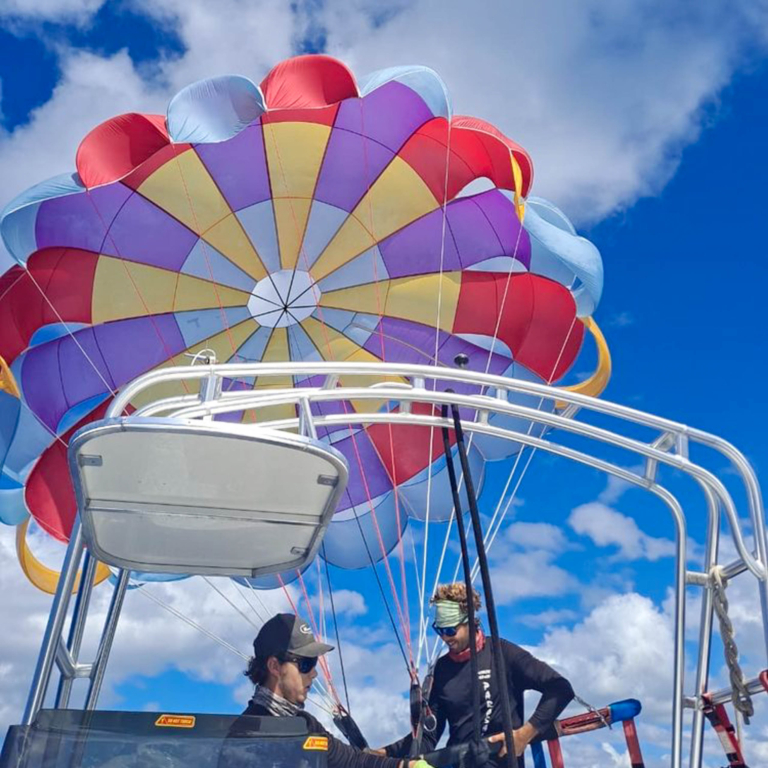 xtremeparasail extreme parasailing experience preparing slide 