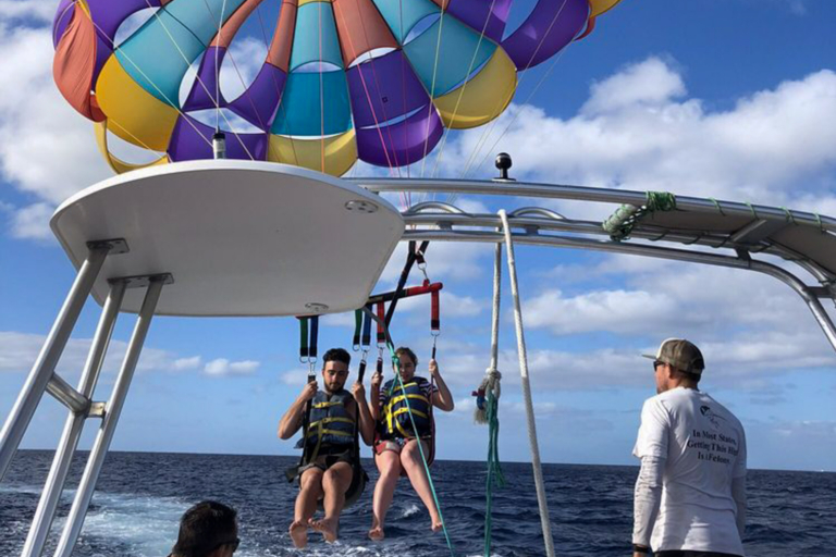 xtremeparasail extreme parasailing experience preparing to fly