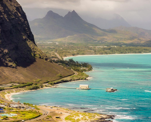 oahu helicopter tours aerial view