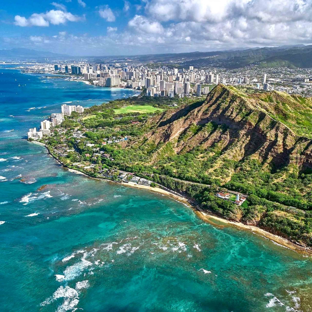 rainbowhelicopters passage to pali helicopter tour diamond head slide